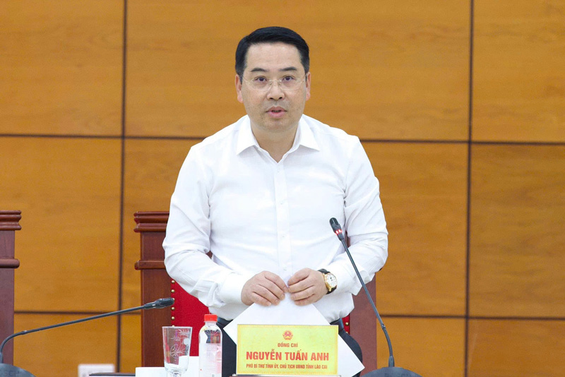 Chủ tịch UBND tỉnh Lào Cai cam kết đồng hành và tạo điều kiện để tháo gỡ khó khăn cho doanh nghiệp. Ảnh: Thảo Châu