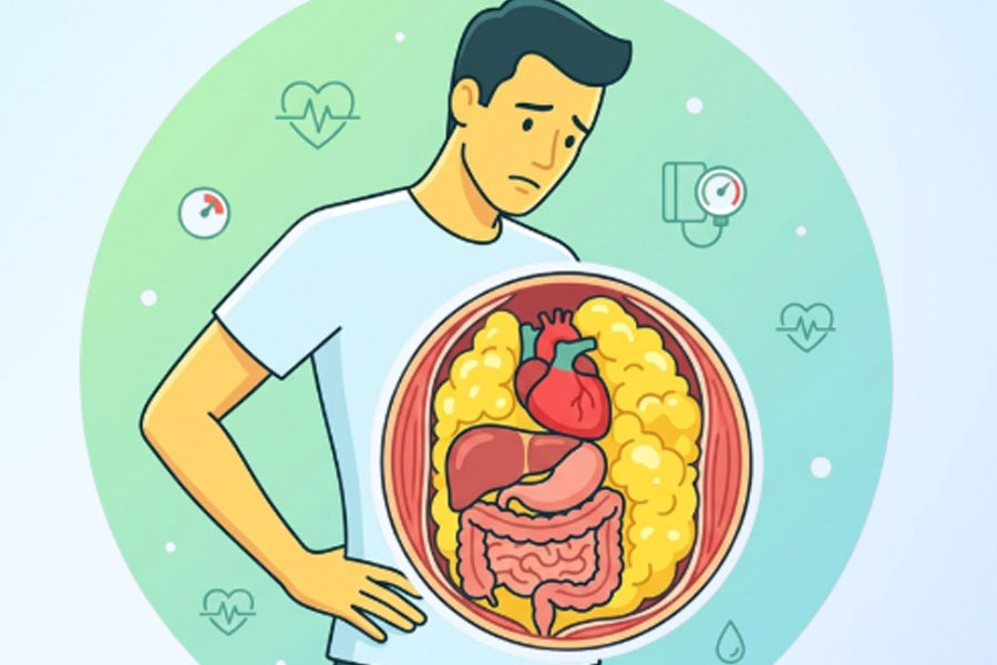 Thin people can still get dangerous diseases due to visceral fat