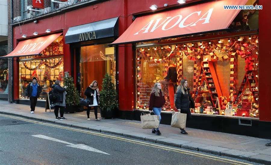 Aran wool sweaters and handmade wool products are still sought after by many tourists when coming to Ireland. Illustrative photo: Xinhua