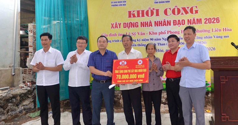TKV hỗ trợ 1,4 tỷ đồng xây 20 nhà tình nghĩa tại Quảng Ninh