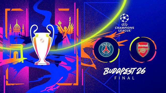 PSG and Arsenal are both aiming for the prestigious Champions League trophy.  Photo: UCL