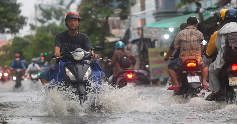 Nam Bộ: Dự báo mưa lớn cục bộ