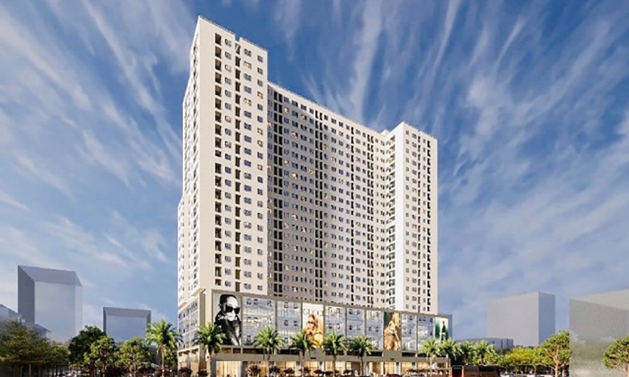 Perspective of Ha Dinh social housing project. Photo: UDIC