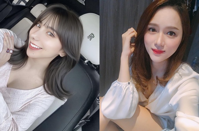 Ảnh đời thường của Hoa hậu Lào Miranda Aengmany và Hoa hậu Việt Nam Hương Giang. Ảnh Nhân vật cung cấp