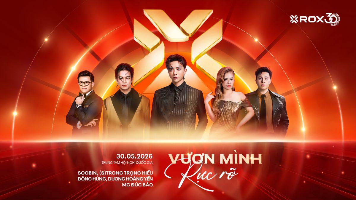 Dàn nghệ sĩ được yêu mến hứa hẹn mang đến những sắc màu âm nhạc đa dạng trong ROX30 Concert. Ảnh: ROX Group