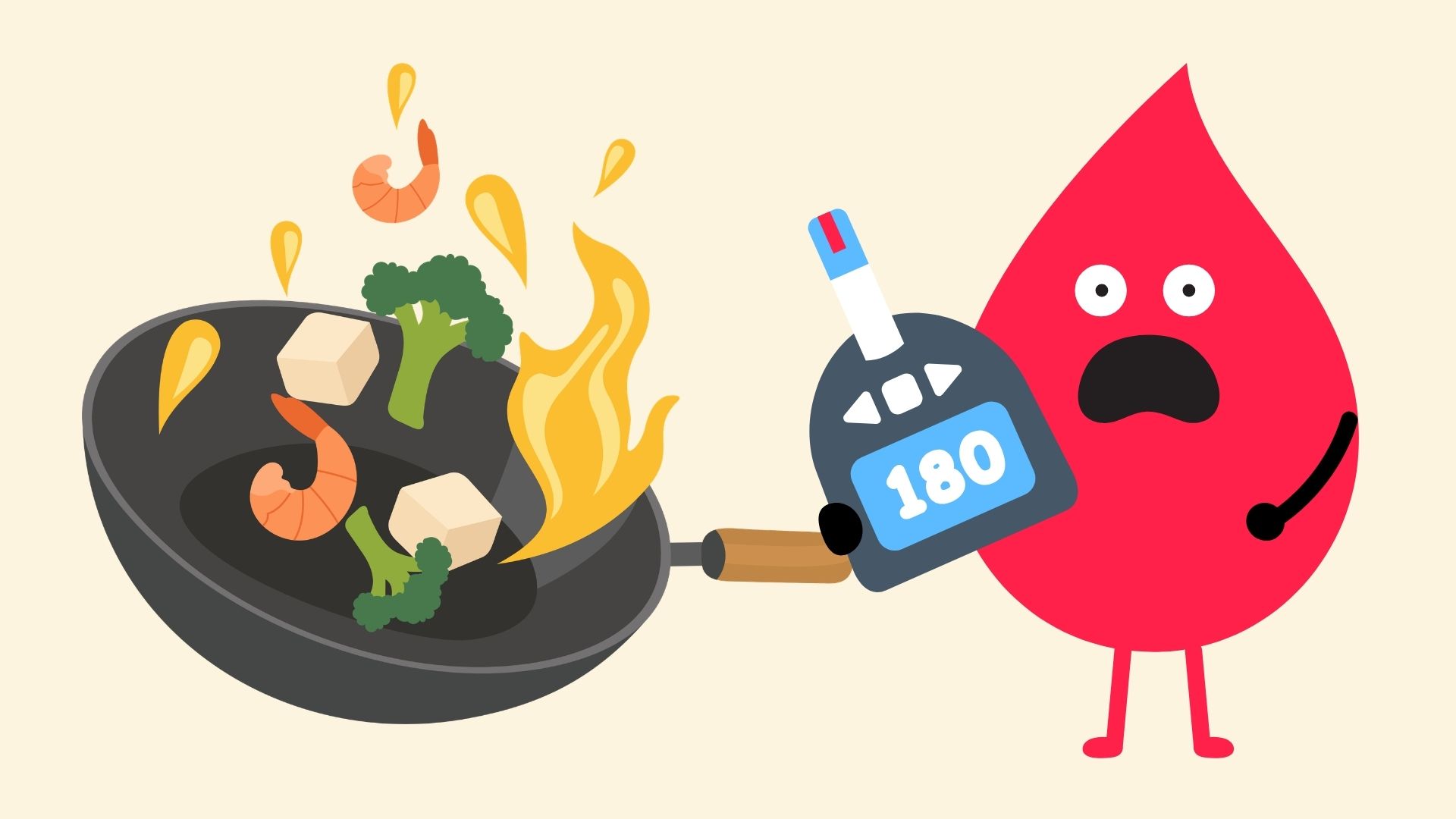 Thought it was healthy, who knew this series of foods would cause blood sugar to spike. Graphics: Linh Dan
