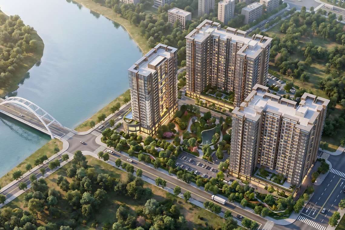 Phối cảnh dự án Nhà ở cho lực lượng vũ trang Công an nhân dân. Ảnh: Công an Cần Thơ cung cấp