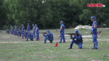Coast Guard Region 4 Command inspects live-fire.