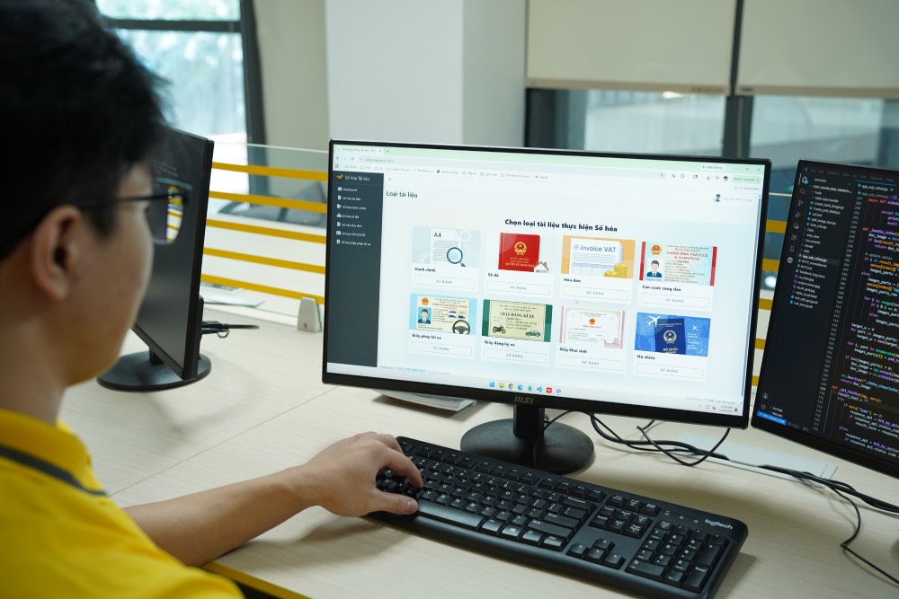 Giải pháp Số hoá tài liệu. Ảnh HQ