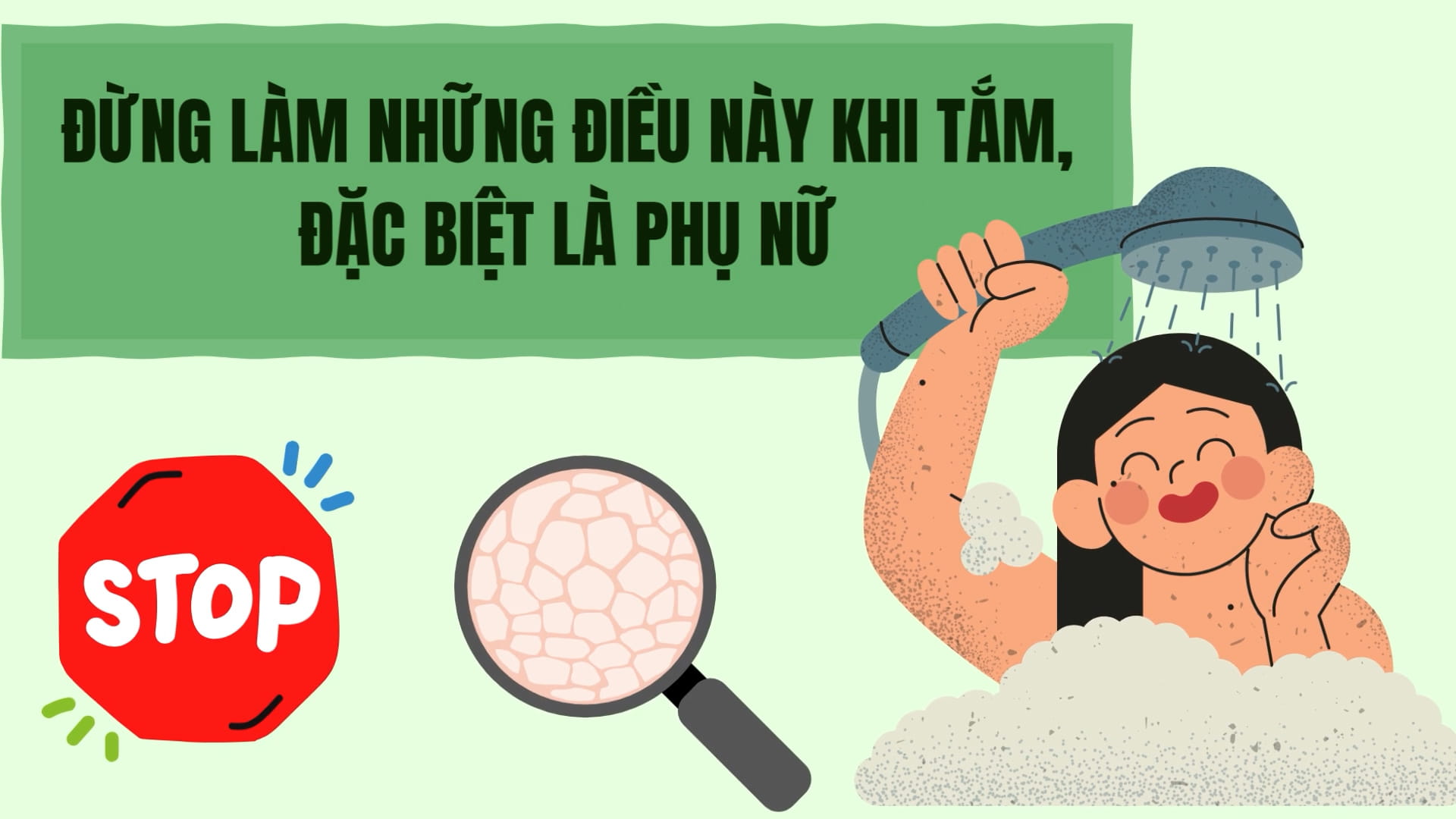 Don't do these things when showering, especially women