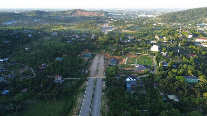 19 land plots in Phu Tho are about to be auctioned. Photo: Minh Chuyen