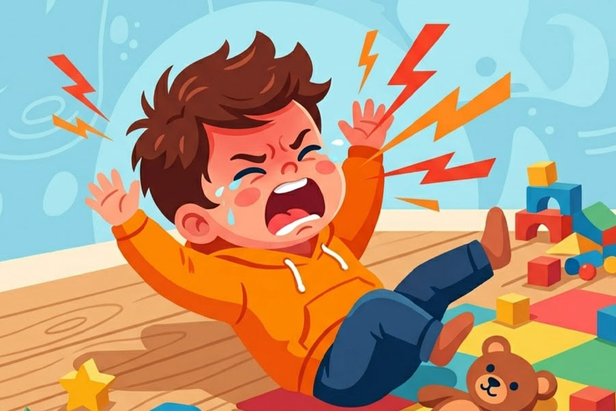 What should parents do when children are often irritable. Graphics: Thien Nhan