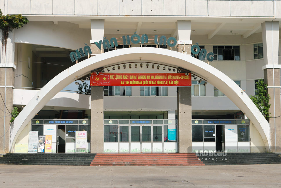 Headquarters of the Labor Cultural House of Binh Dinh province at 86 Le Duan, Quy Nhon ward, Gia Lai. Photo: Hoai Phuong