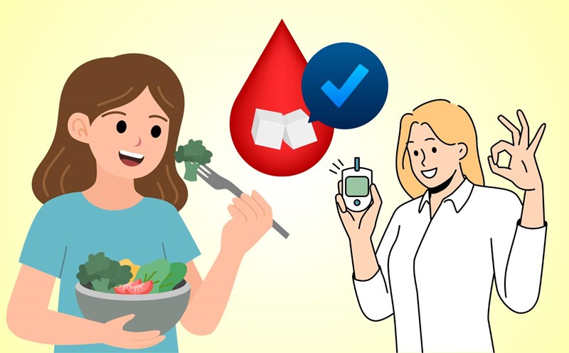 Prioritizing fiber-rich foods helps people with diabetes control blood sugar effectively. Photo: Hoang Khoi