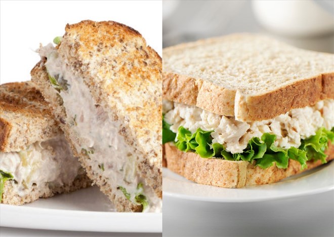 Los tipos de sándwiches que se venden en las tiendas de conveniencia pueden aumentar el riesgo de daño renal si se comen con regularidad. Foto: Doan Hang