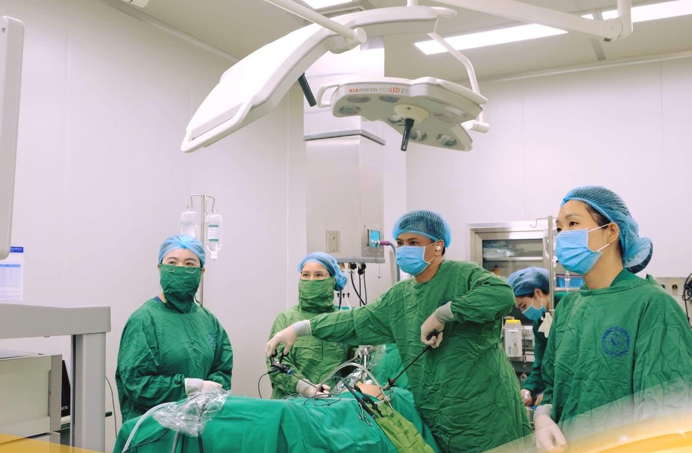 When doctors treat sick children... who have not yet been born. Photo: BVCC