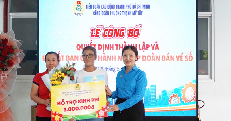 Thành lập liên đoàn bán vé số hỗ trợ người yếu thế