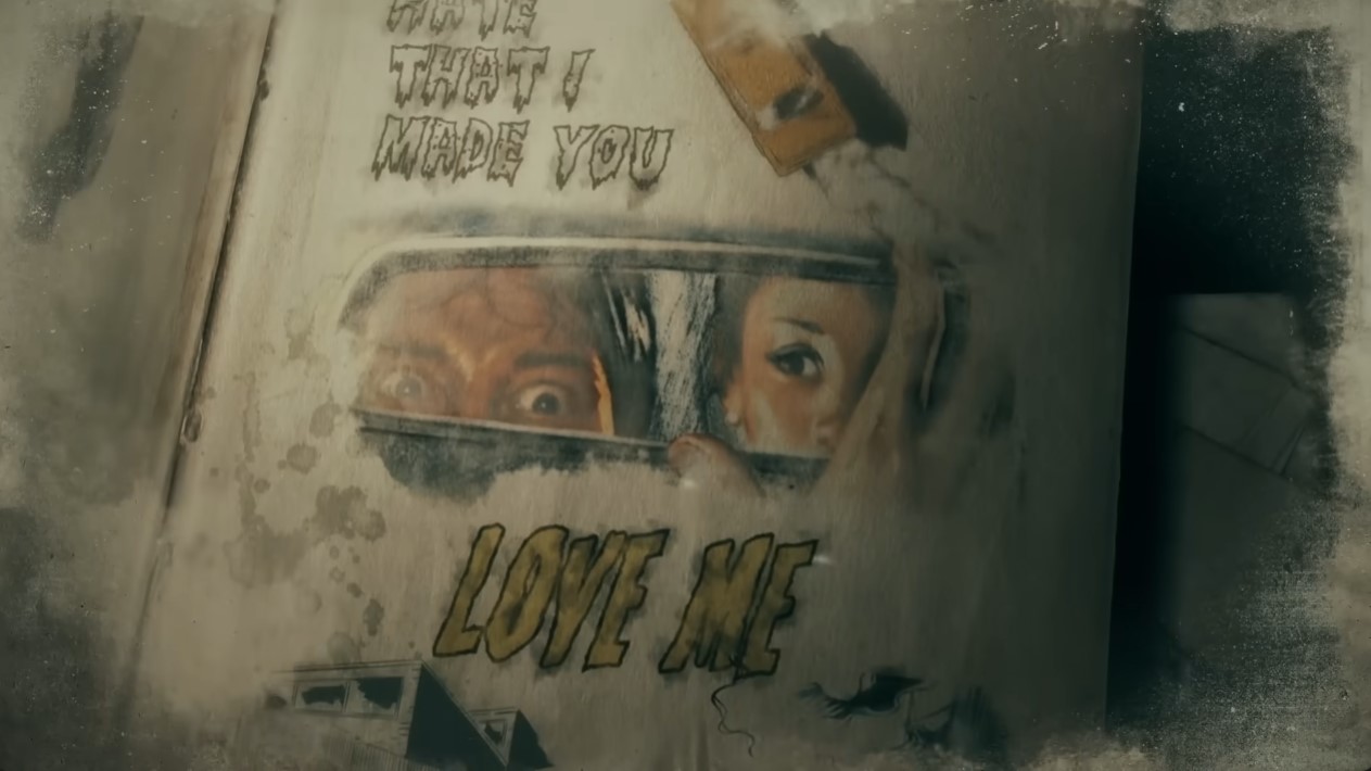 Ariana Grande tái xuất với ca khúc “Hate That I Made You Love Me“. Ảnh cắt từ video