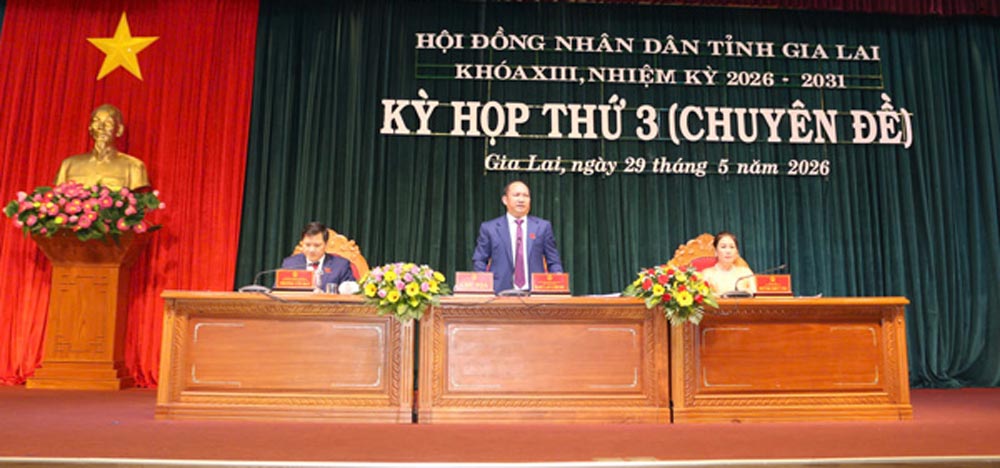 The 3rd session passed many important resolutions for socio-economic development. Photo: Thanh Tuan