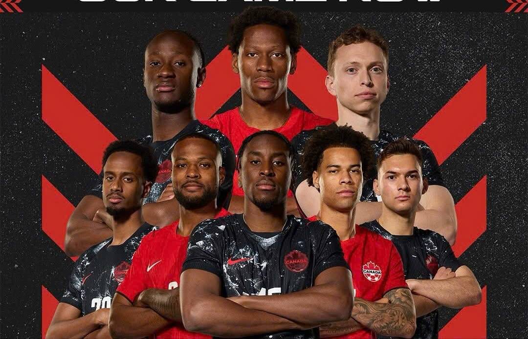 The Canadian national team is the co-host at the 2026 World Cup. Photo: Canadian Football Association