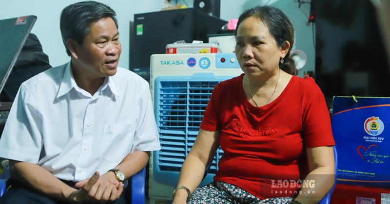 Quà tặng từ Đại hội XIV Công đoàn Việt Nam hỗ trợ công nhân bệnh nặng