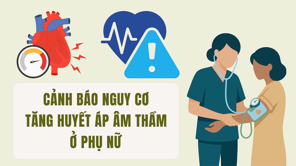 Warning about the risk of silent hypertension in women