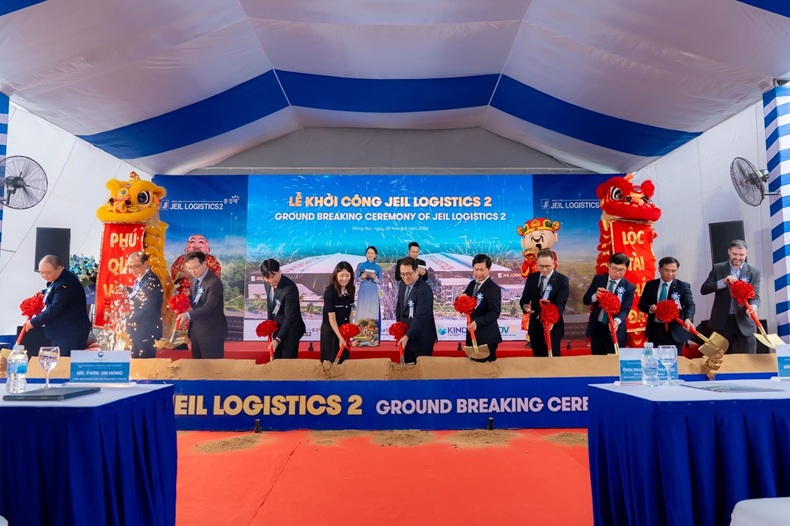 JEIL E&C Group - Khởi công Trung tâm Logistics phức hợp Long Thành. Ảnh: JEIL E&C Group