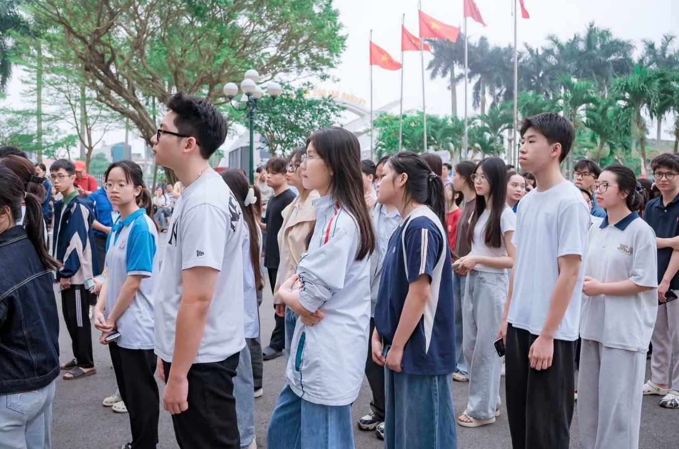 Candidates participating in the competency assessment exam organized by Hanoi National University in 2026. Photo: Hanoi National University