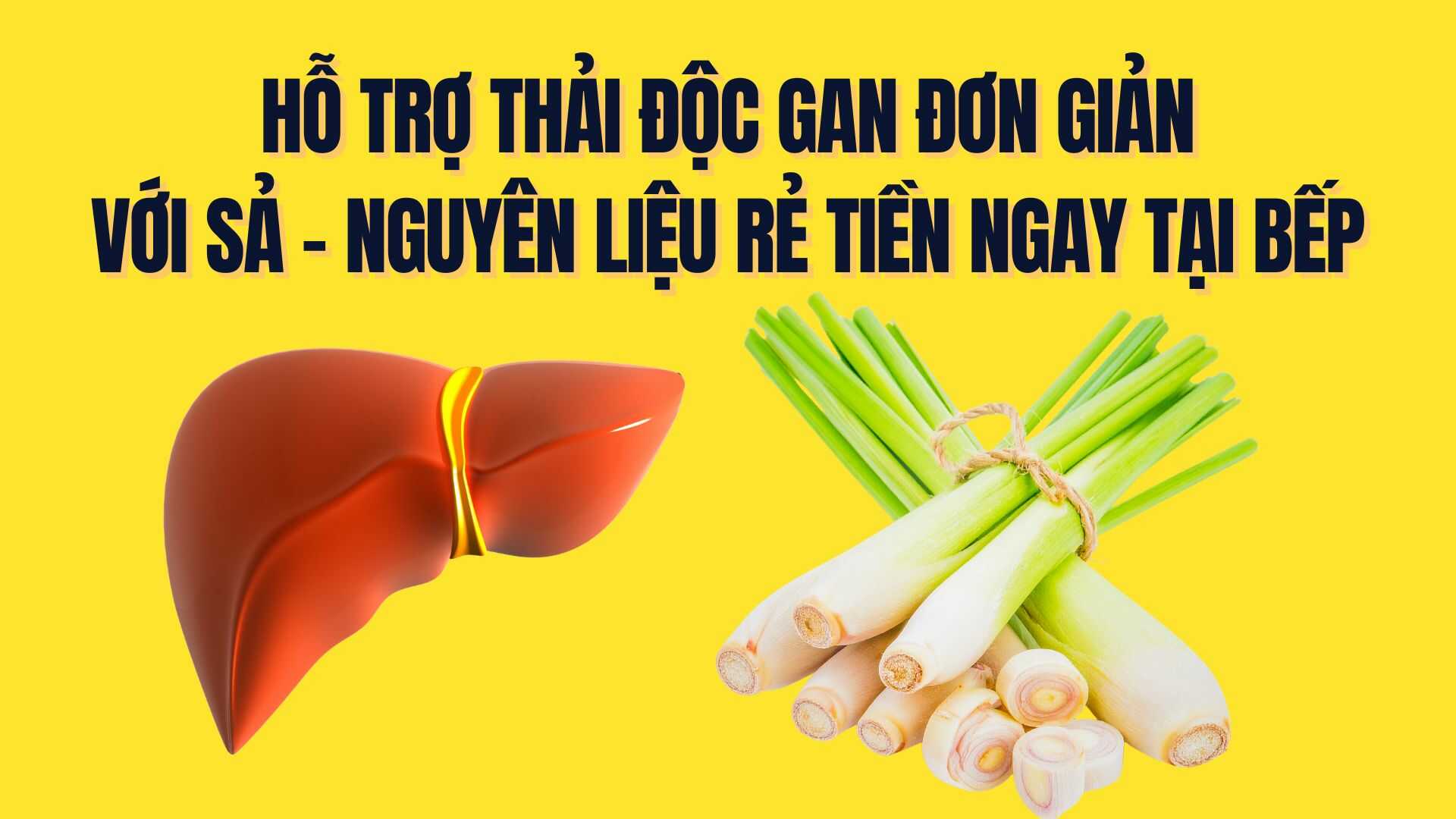 Simple liver detoxification support with lemongrass - a cheap ingredient right in the kitchen