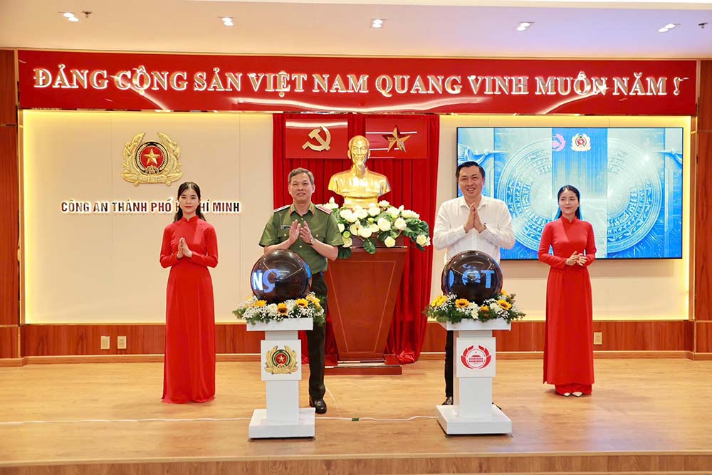 Ho Chi Minh City Police promote the physical training movement, towards building a regular, elite, and modern force. Photo: Ho Chi Minh City Police