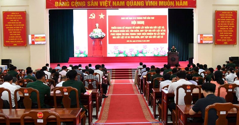 Cần Thơ: 5.122 hài cốt liệt sĩ chưa xác định danh tính