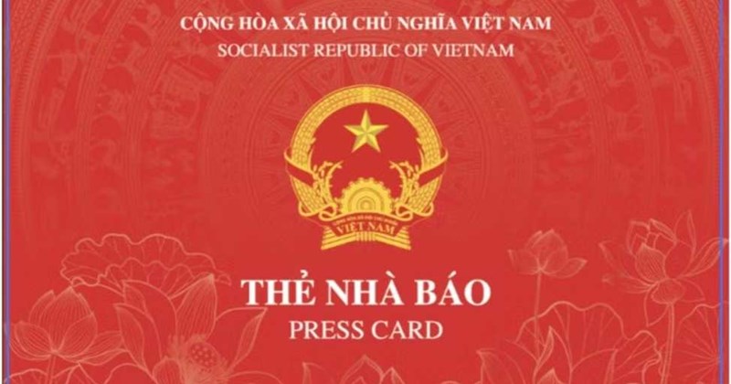 Bộ VHTTDL công bố mẫu thẻ nhà báo 2026-2030