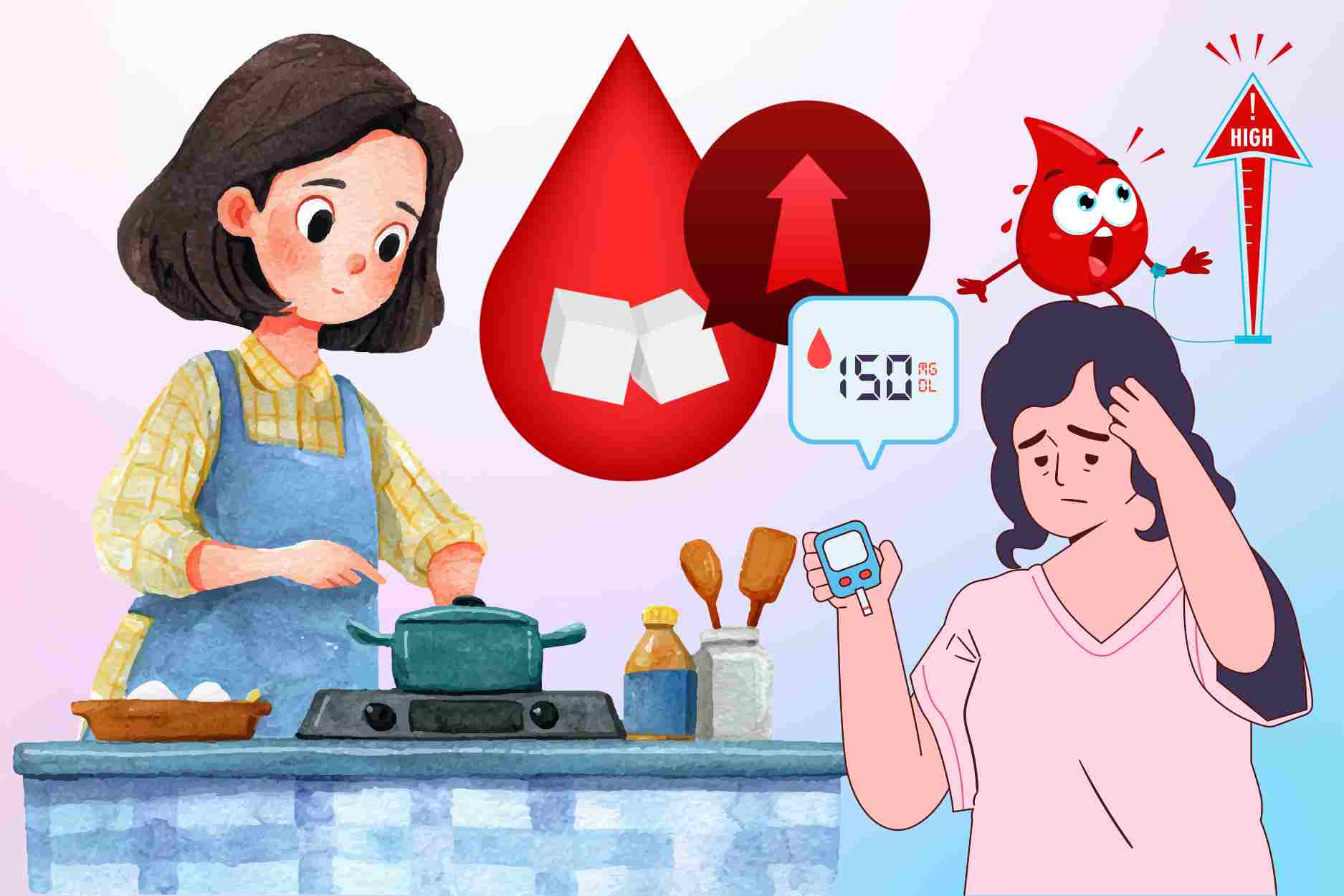 3 cooking mistakes that make blood sugar difficult to control