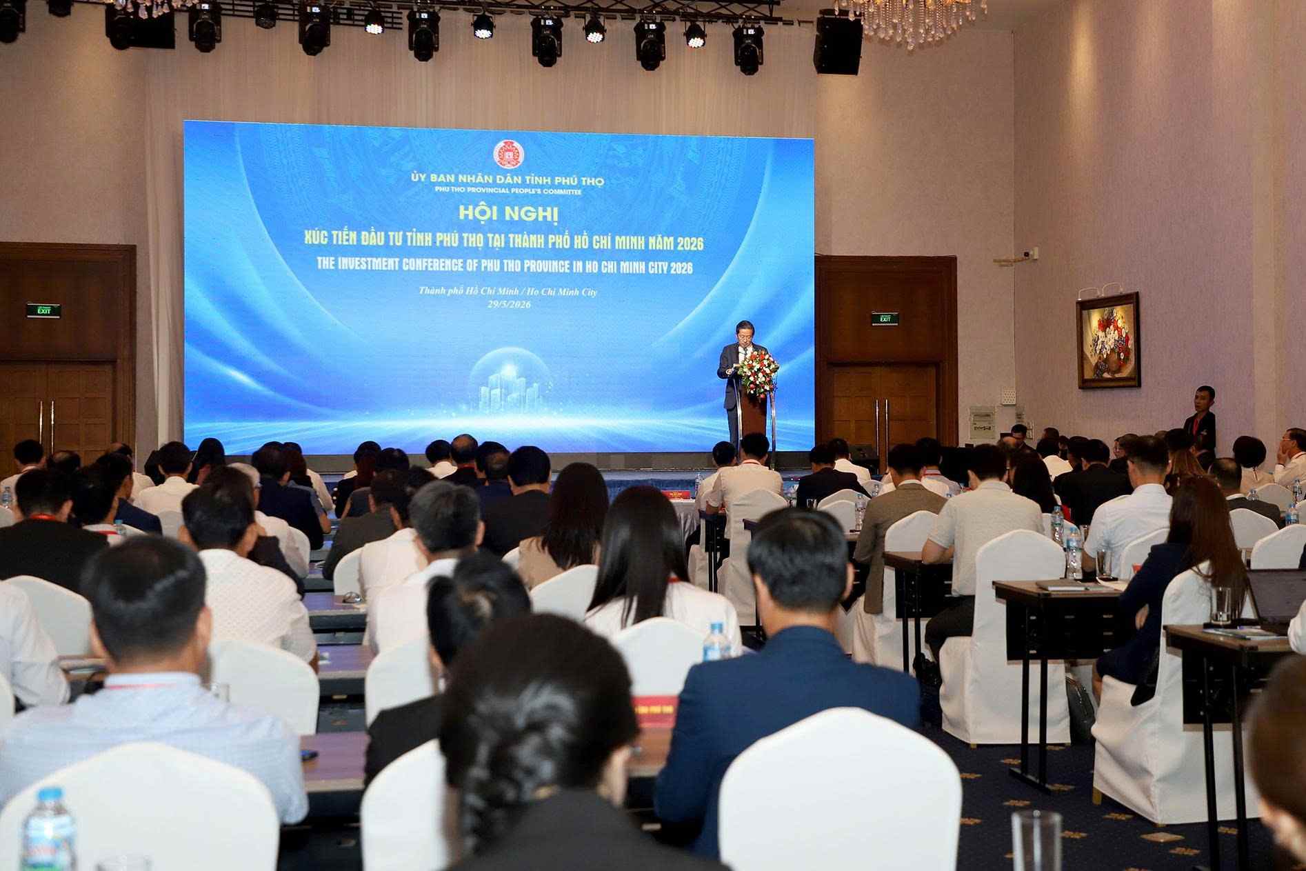 Toàn cảnh hội nghị. Ảnh: UBND tỉnh Phú Thọ