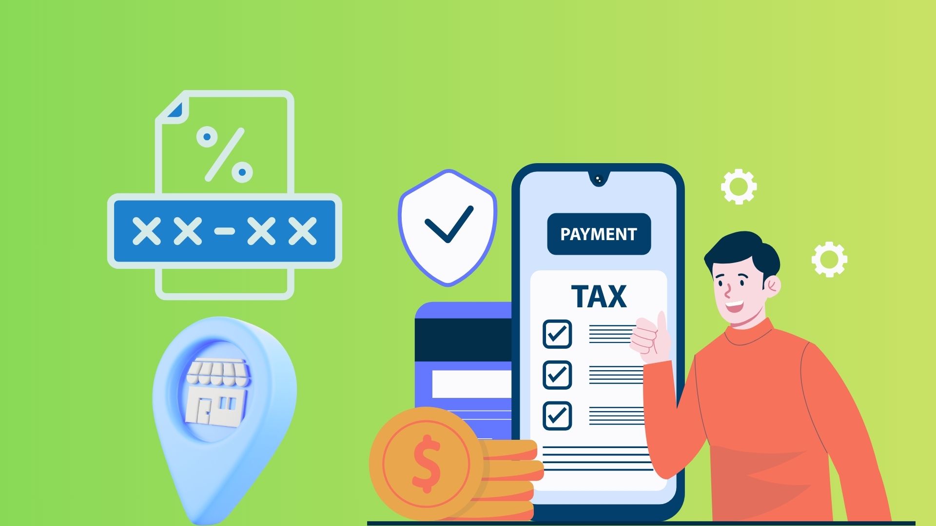 Business households should note to use tax codes for many business locations. Graphics: Ha Linh