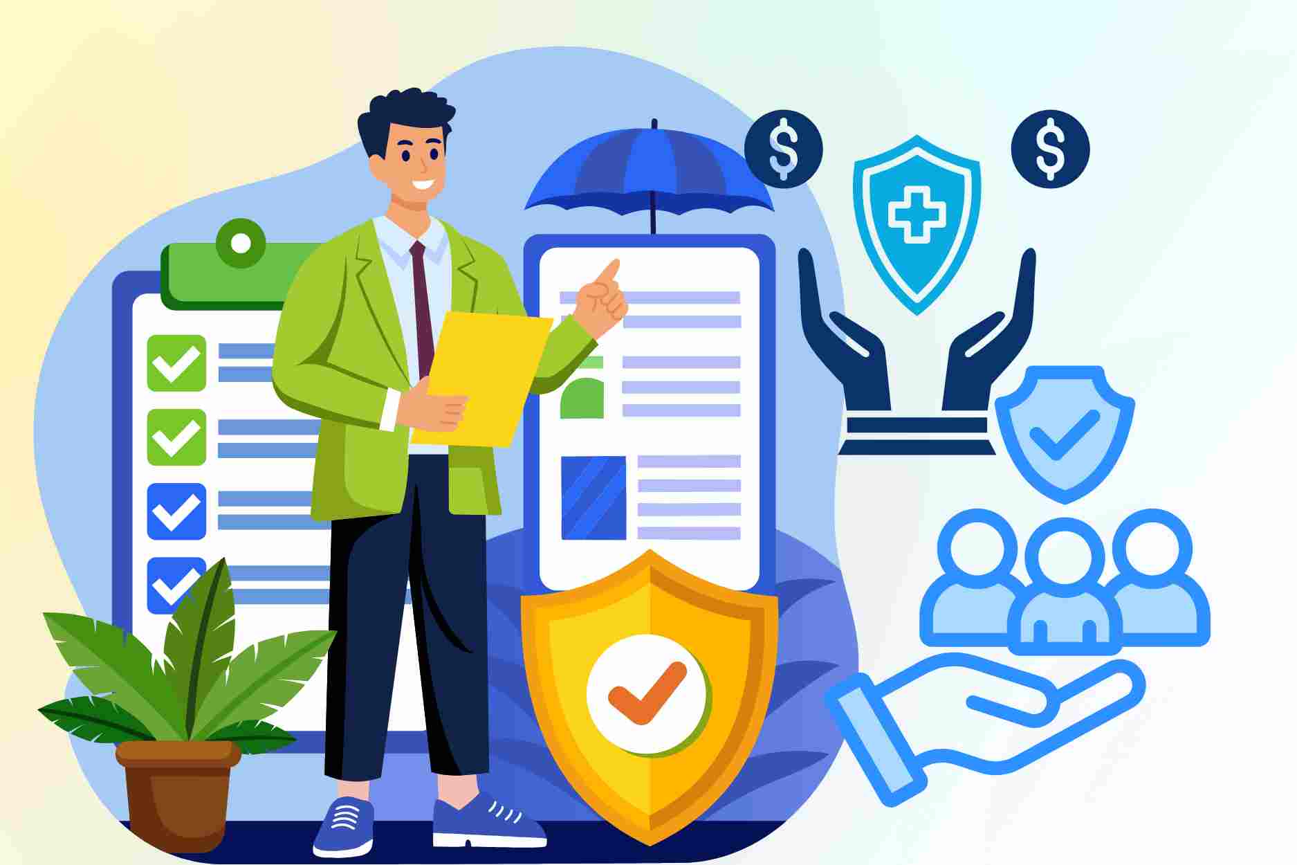 Social insurance regime for non-specialized workers in villages and residential groups