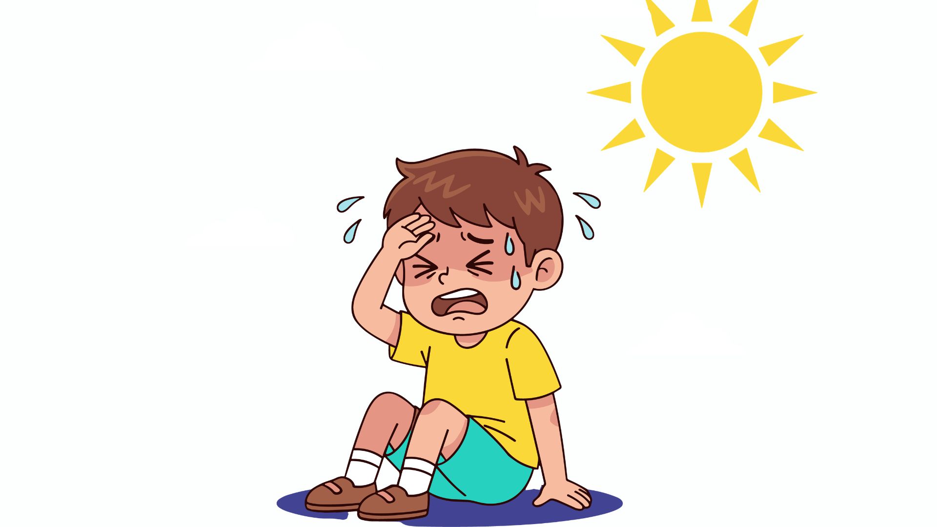 多くの親は、うっかりこれをすると子供が夏に熱中症になりやすいという過ちを犯しています。グラフィック写真:ホアン・ロック.