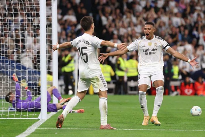 Football commentary Espanyol vs Real Madrid in La Liga.  Photo: AFP