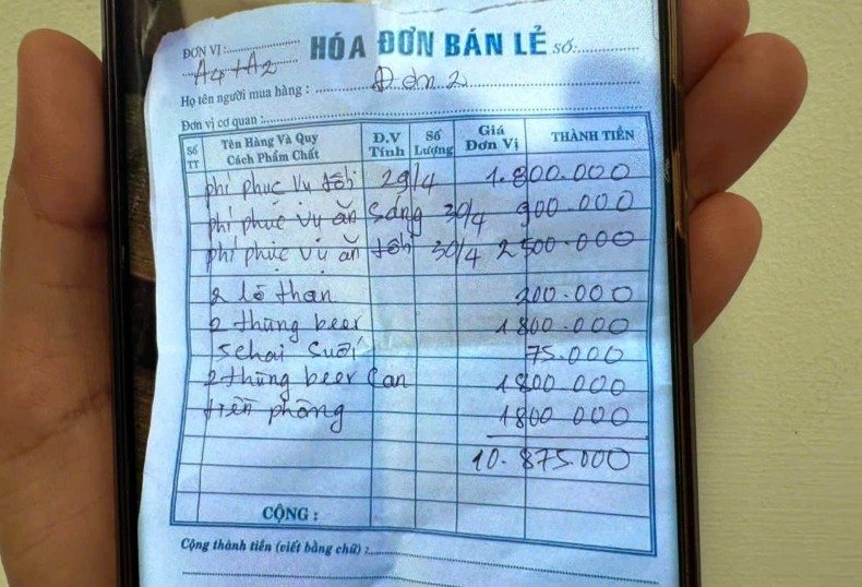 Functional agencies have intervened to handle the case of a accommodation establishment in Dak Lak being accused by tourists of charging high fees during the holidays. Photo: Uy Nguyen