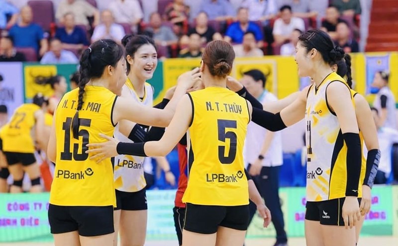 LPBank Ninh Binh women's volleyball team will participate in the VTV9 - Binh Dien Cup 2026 in Tay Ninh. Photo: VFV