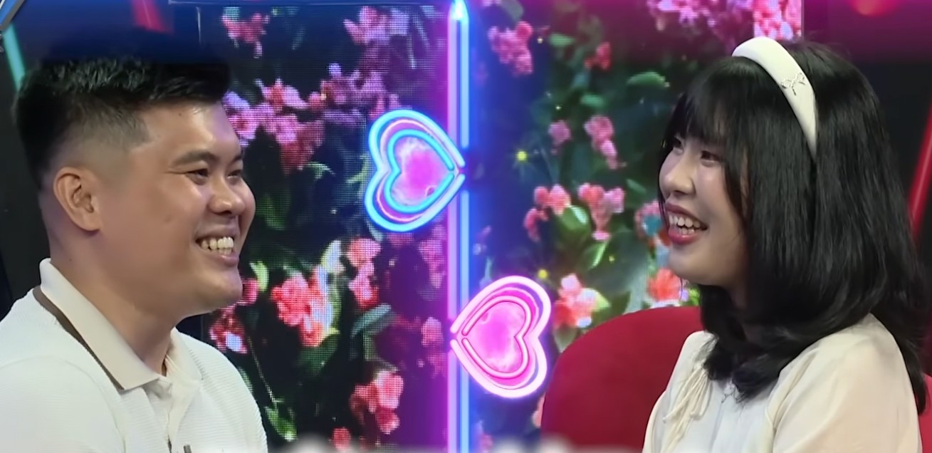 Boy and girl at the dating show. Photo: MCV.