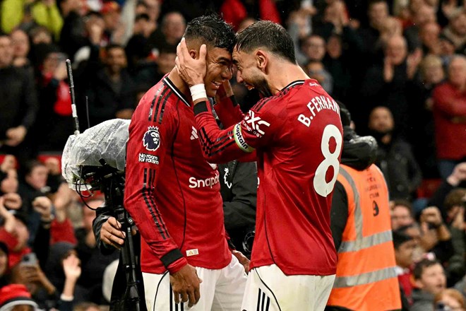 Man United đã ở rất gần tấm vé dự Champions League mùa sau. Ảnh: AFP