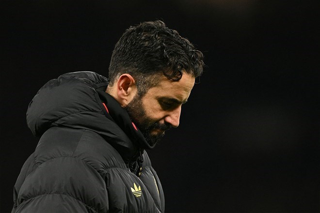 Bộ mặt của Man United đã thay đổi hoàn toàn sau khi sa thải Amorim.  Ảnh: AFP