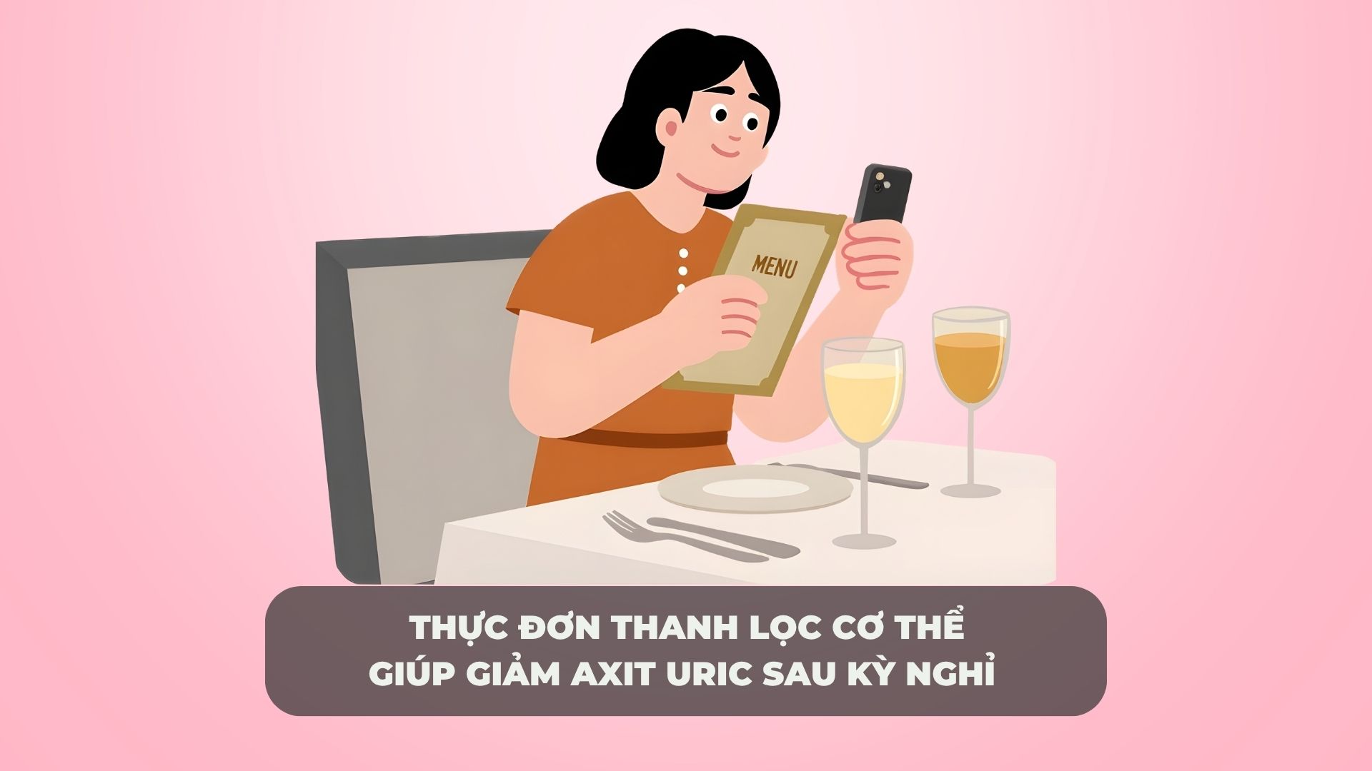 Body detoxifying menu helps reduce uric acid after vacation