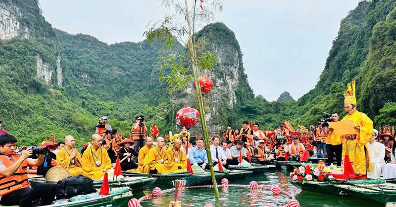 Lễ hội Trang An 2026 độc đáo tại Ninh Bình