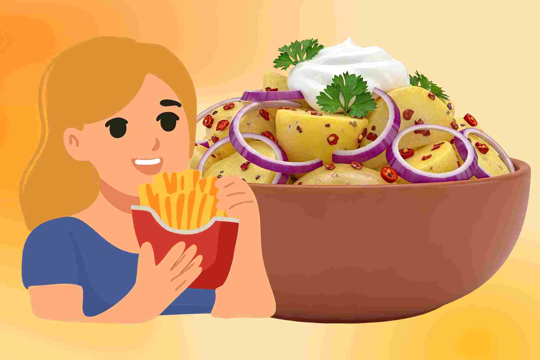Cómo hacer patatas de miel y chile crujientes durante mucho tiempo, con un sabor rico como en los restaurantes