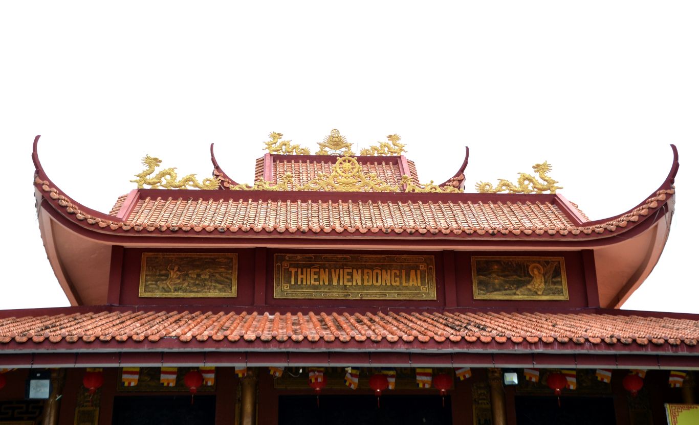 Thiền viện Đông Lai, phường Tịnh Biên, tỉnh An Giang. Ảnh: Thanh Mai