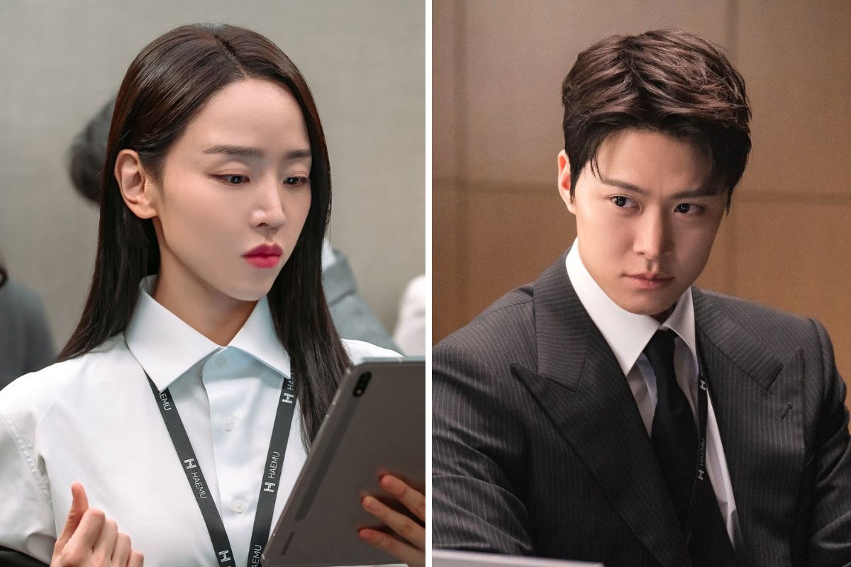 Shin Hye Sun and Gong Myung in "Filing for love". Photo: Producer