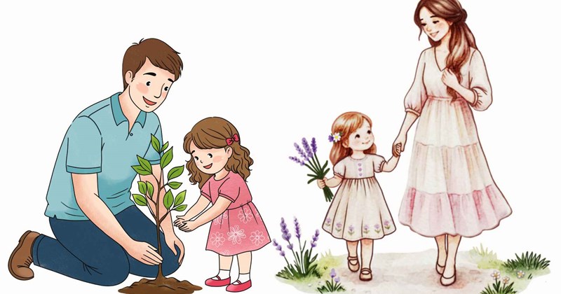 Nuôi dạy con gái hạnh phúc không chỉ cần ăn ngon mặc đẹp