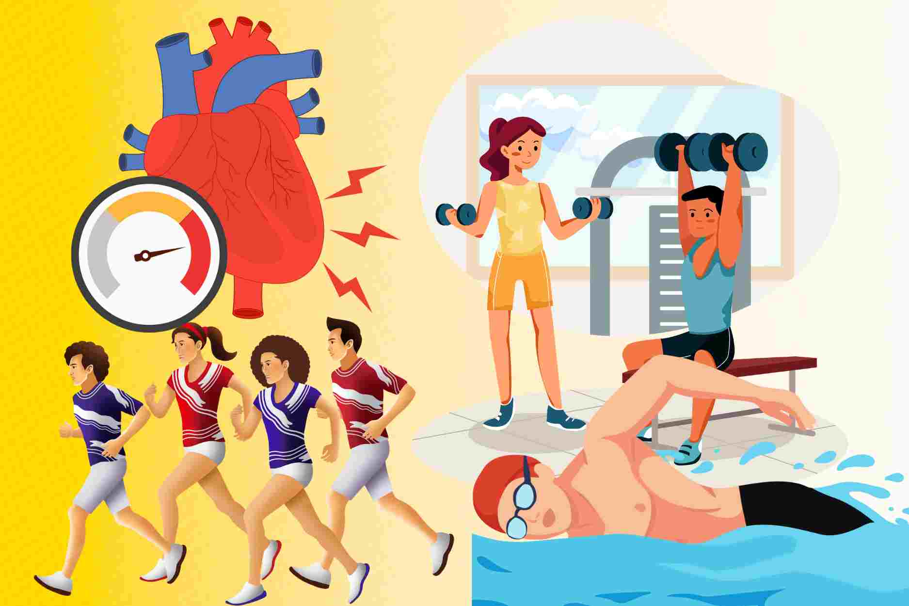 Les sports adaptés aux personnes souffrant d'hypertension artérielle en été